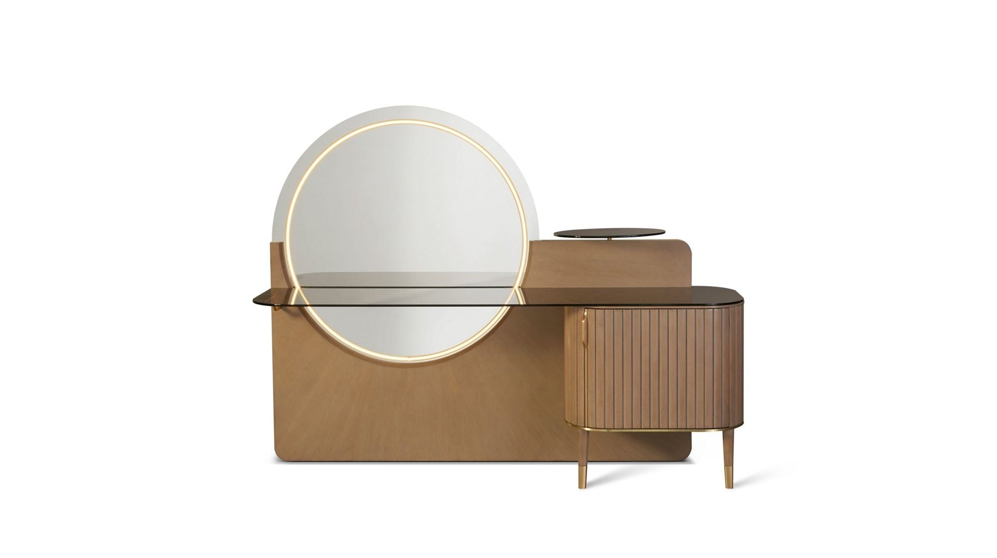 EDEN-ROCK DRESSING TABLE 1 DOOR, WITH LIGHTING by Roche Bobois