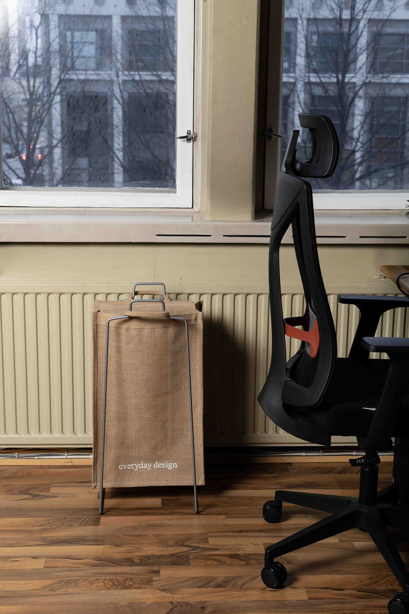 Turku XL recycling holder, silver