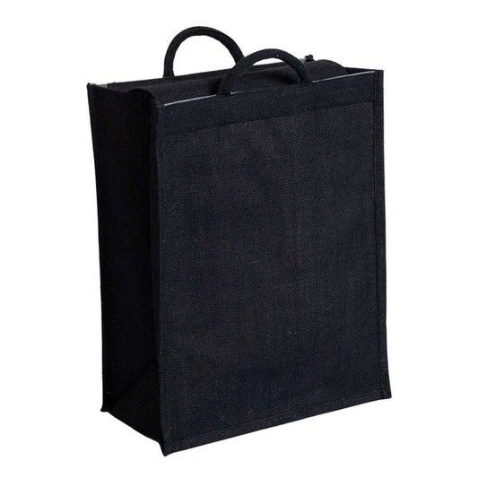 Helsinki jute bag, black