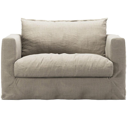 Decotique Le Grand Air Nou Love Seat Armchair Natural Blonde