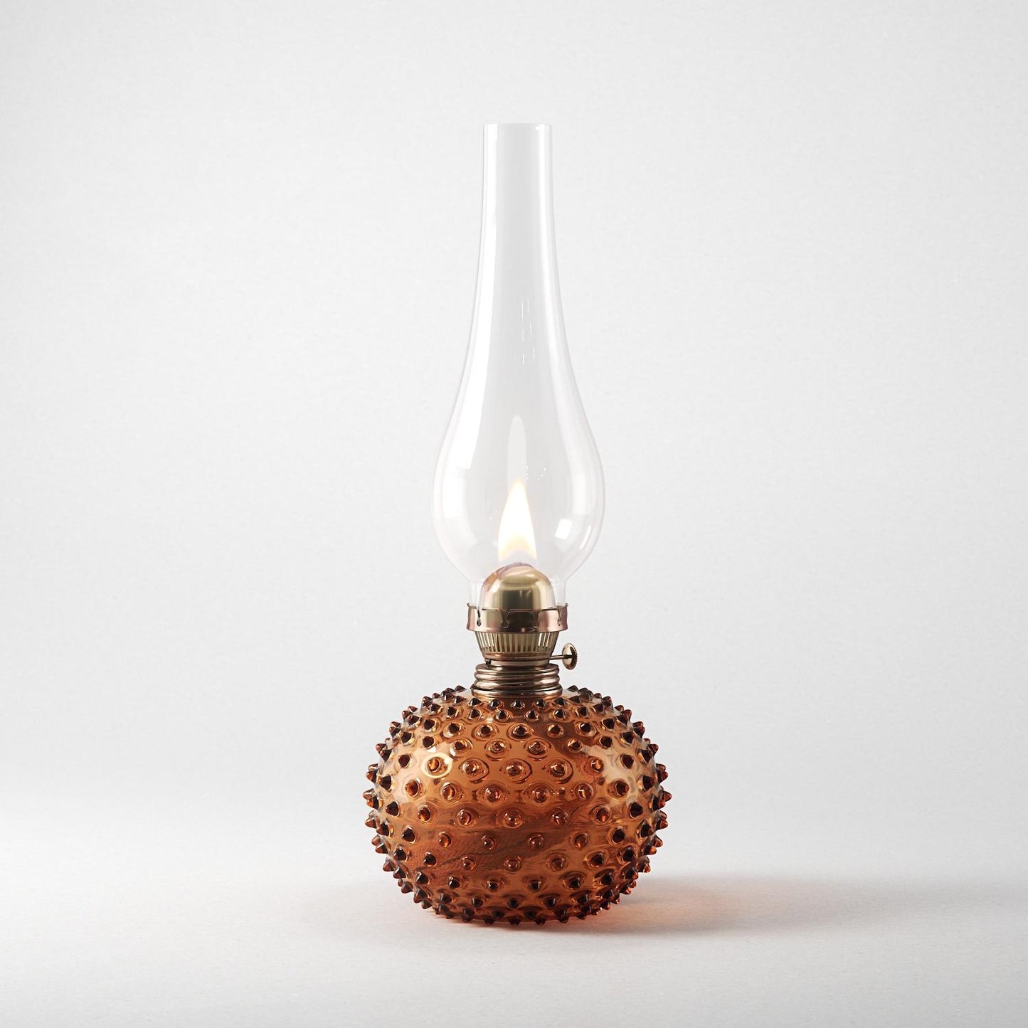 Department Paris Oil Lamp Amber