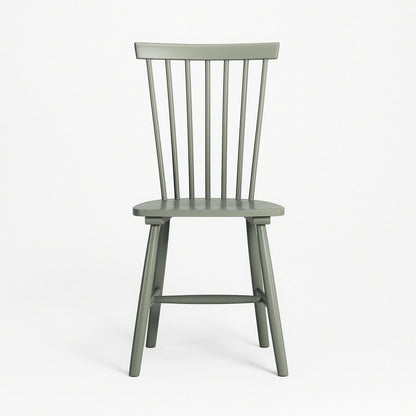 Department Wood H17 Windsor Dining Chair Grey Green