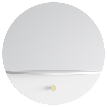 Department Pie B Wall Mirror 60 White