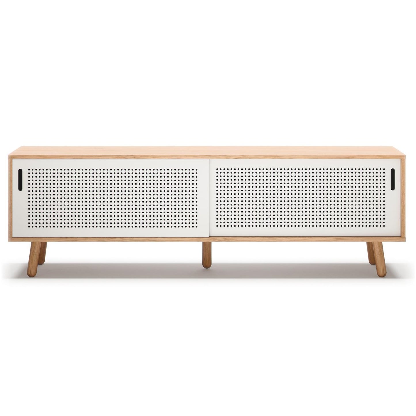 Department Ray TV Bench 180 cm Oak/White
