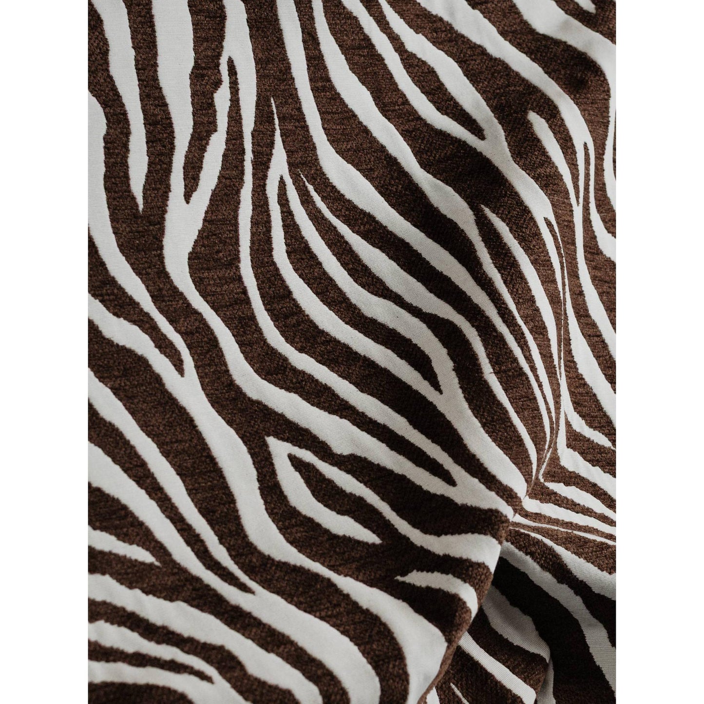 Decotique Le Grand Air Footstool Zebra/Brown/White