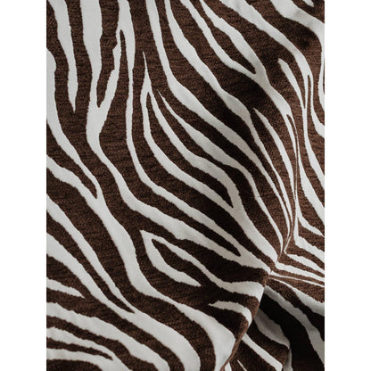 Decotique Le Grand Air Footstool Zebra/Brown/White