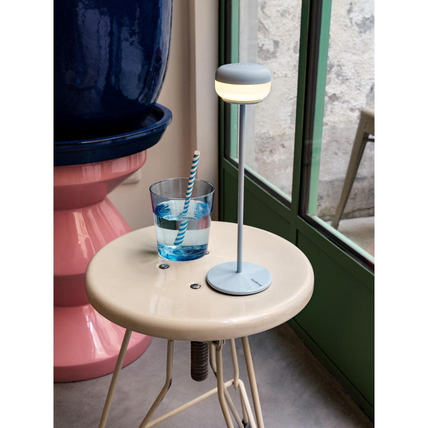 Fatboy Cheerio Portable Lamp Jet Blue