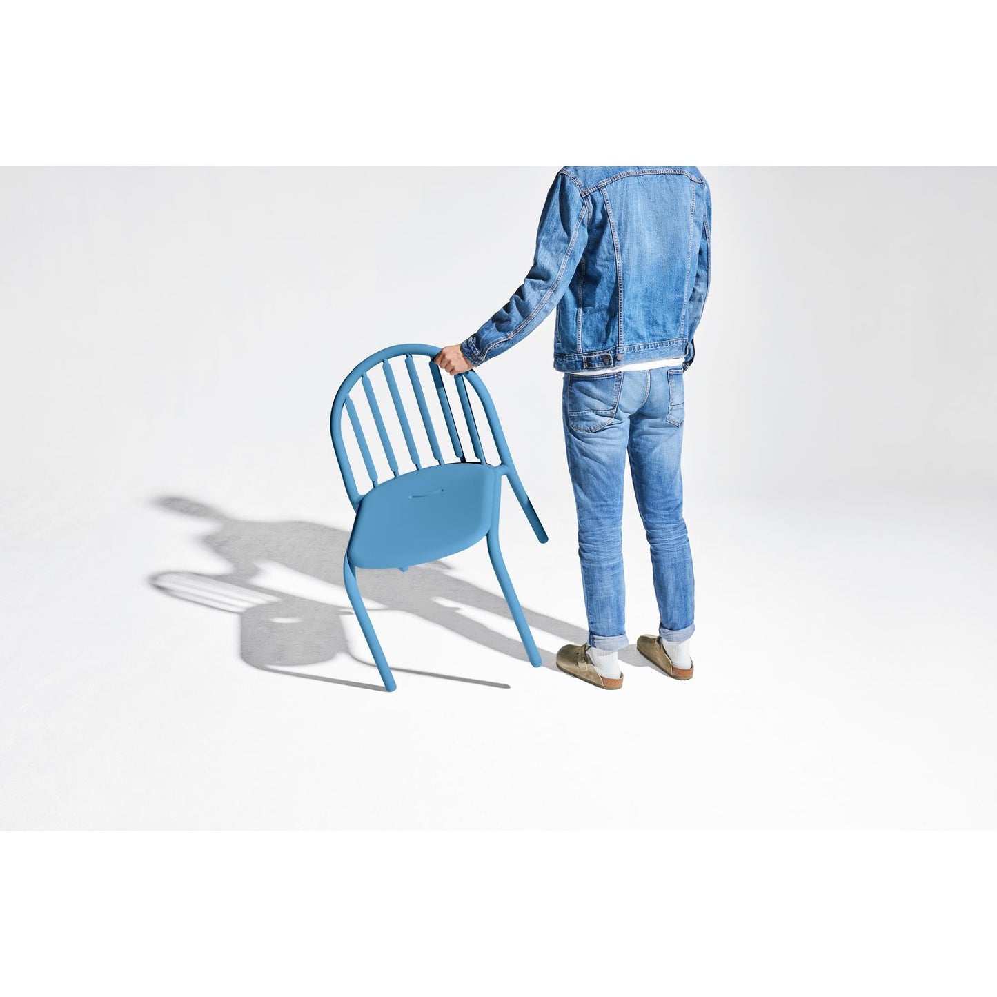 Fatboy Fred's Garden Chair Wave Blue