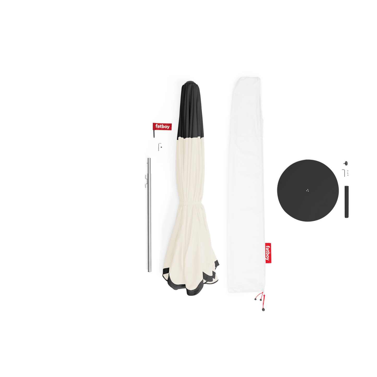 Fatboy Pensol Parasol With Base Cream