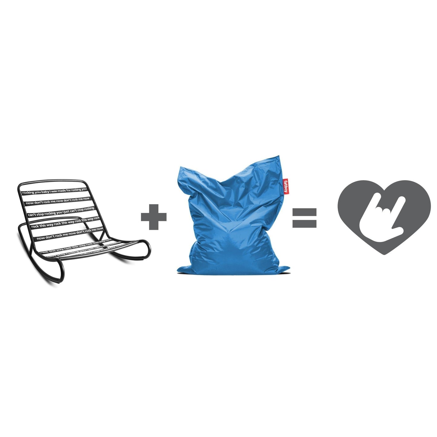 Fatboy Rock N Roll Armchair Black