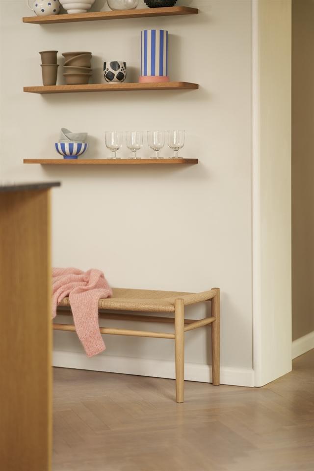 FDB Furniture J83B Bench Oak
