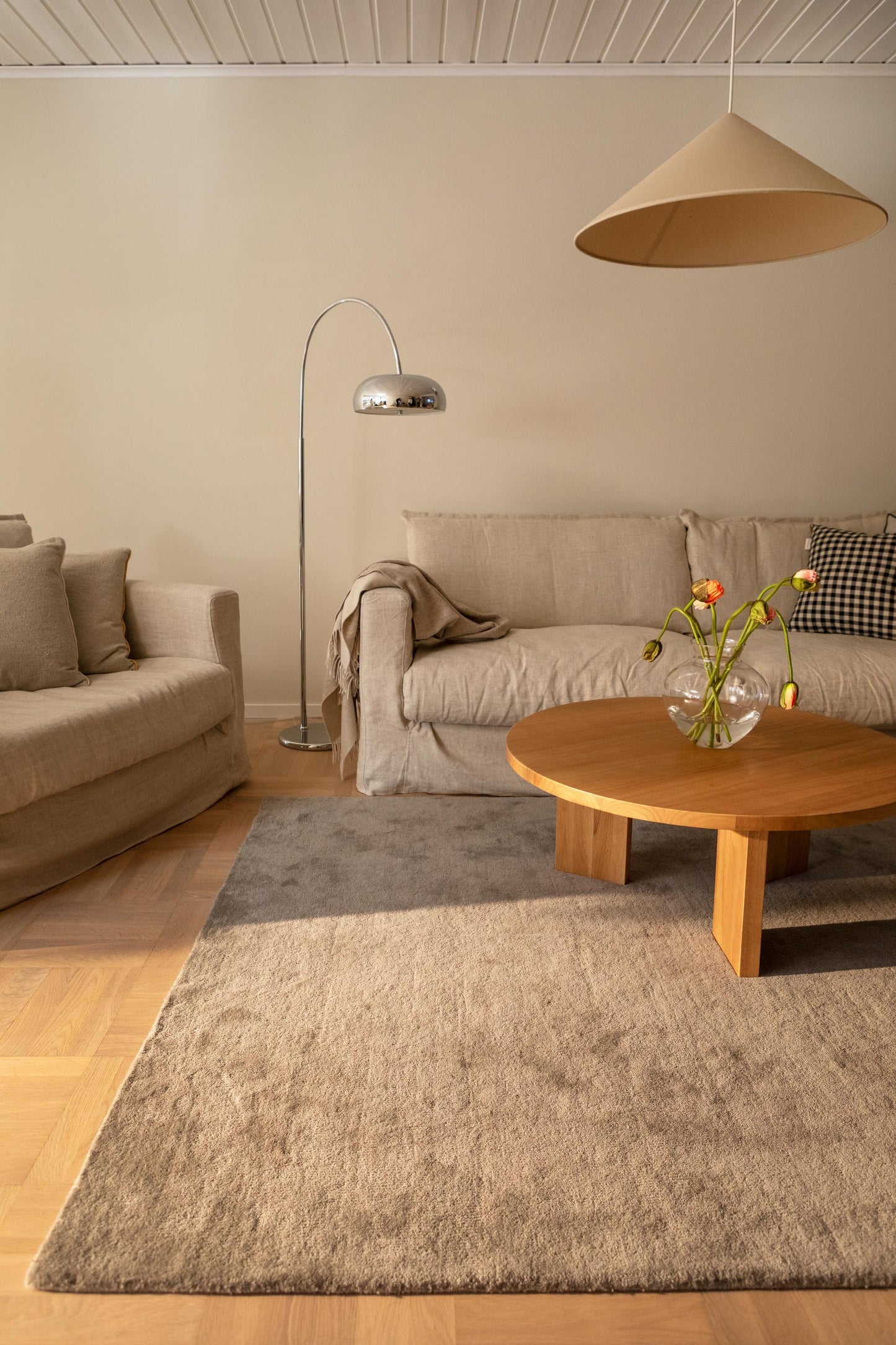 Decotique Le Grand Air Nou Love Seat Armchair Natural Blonde