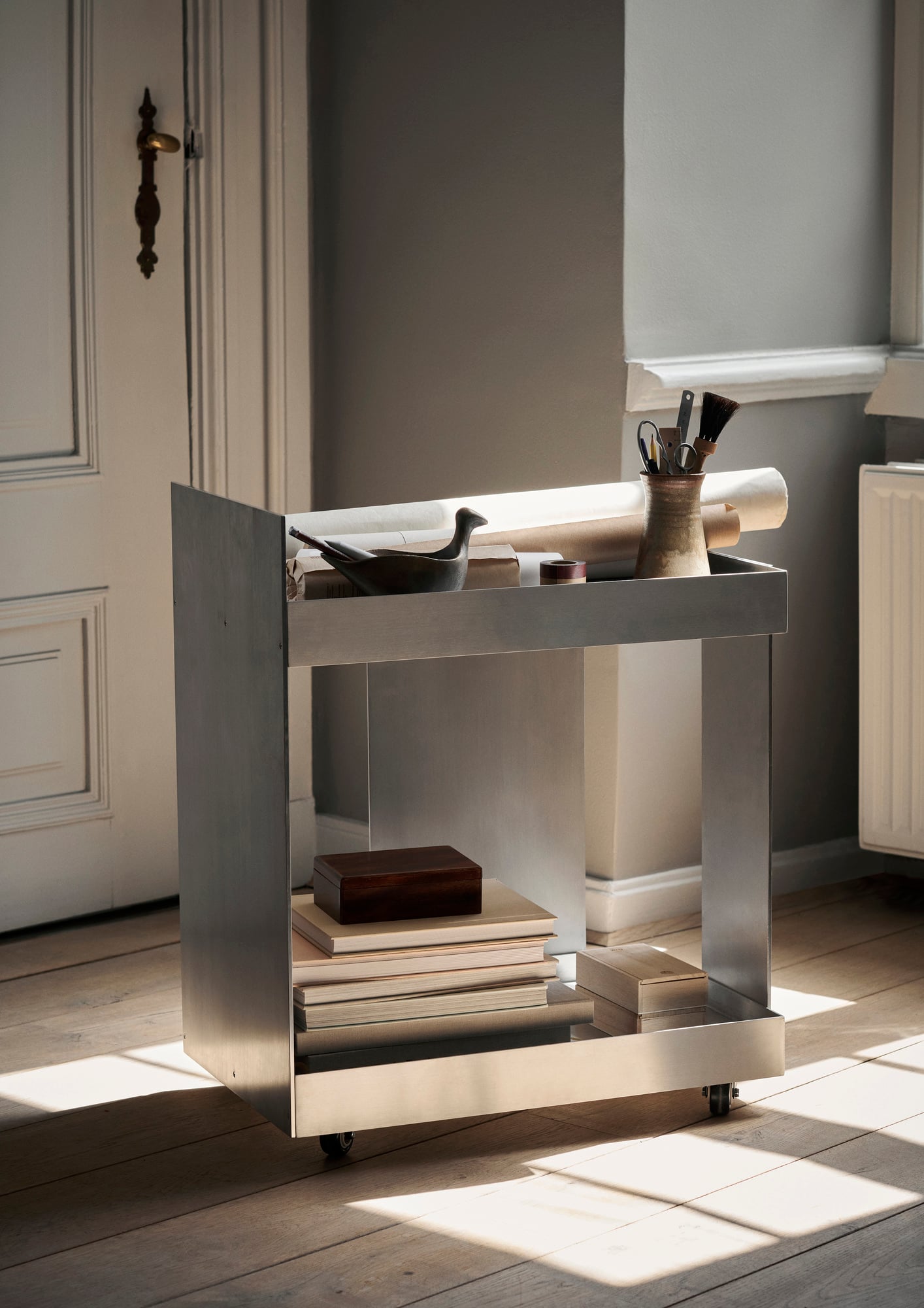 Lager trolley, aluminium