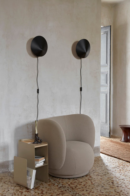 Vault side table, cashmere