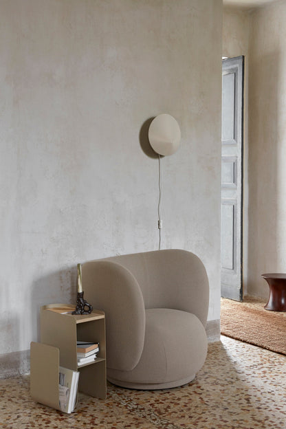 Vault side table, cashmere