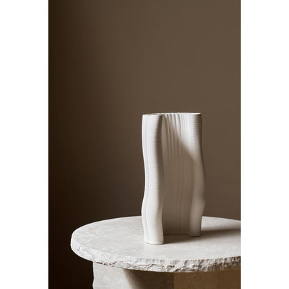 Ferm Living Moire Vase Off-white
