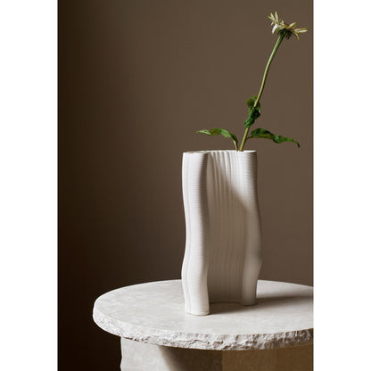 Ferm Living Moire Vase Off-white