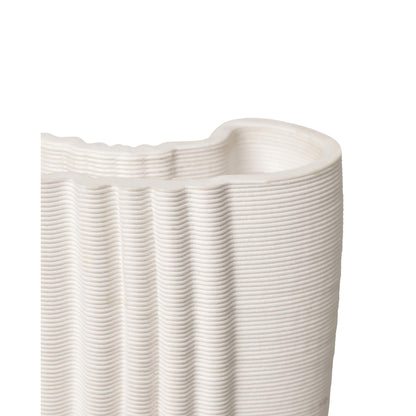 Ferm Living Moire Vase Off-white