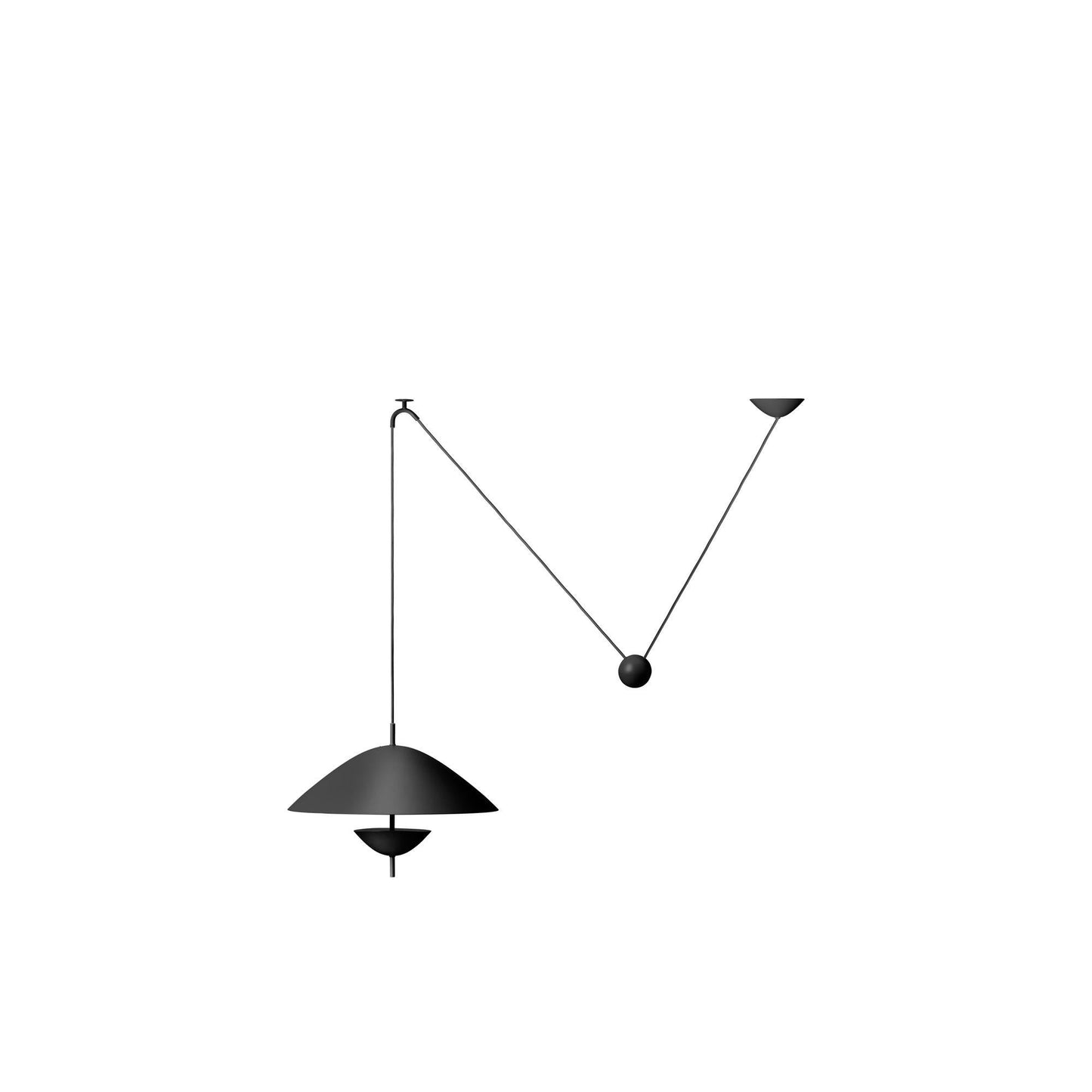 Ferm Living Lod Pendant Black/ Iron