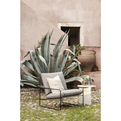 Ferm Living Desert 1-Seater Sofa Dark Sand/ Black