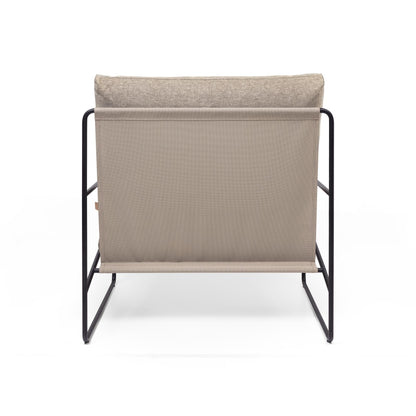 Ferm Living Desert 1-Seater Sofa Dark Sand/ Black