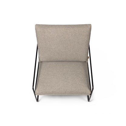 Ferm Living Desert 1-Seater Sofa Dark Sand/ Black