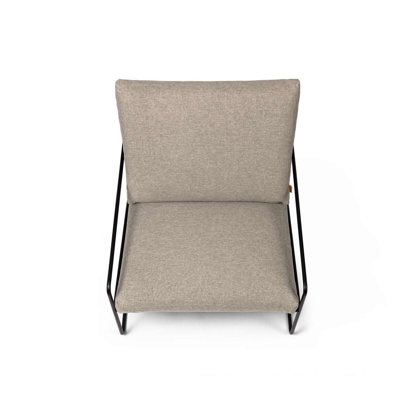 Ferm Living Desert 1-Seater Sofa Dark Sand/ Black