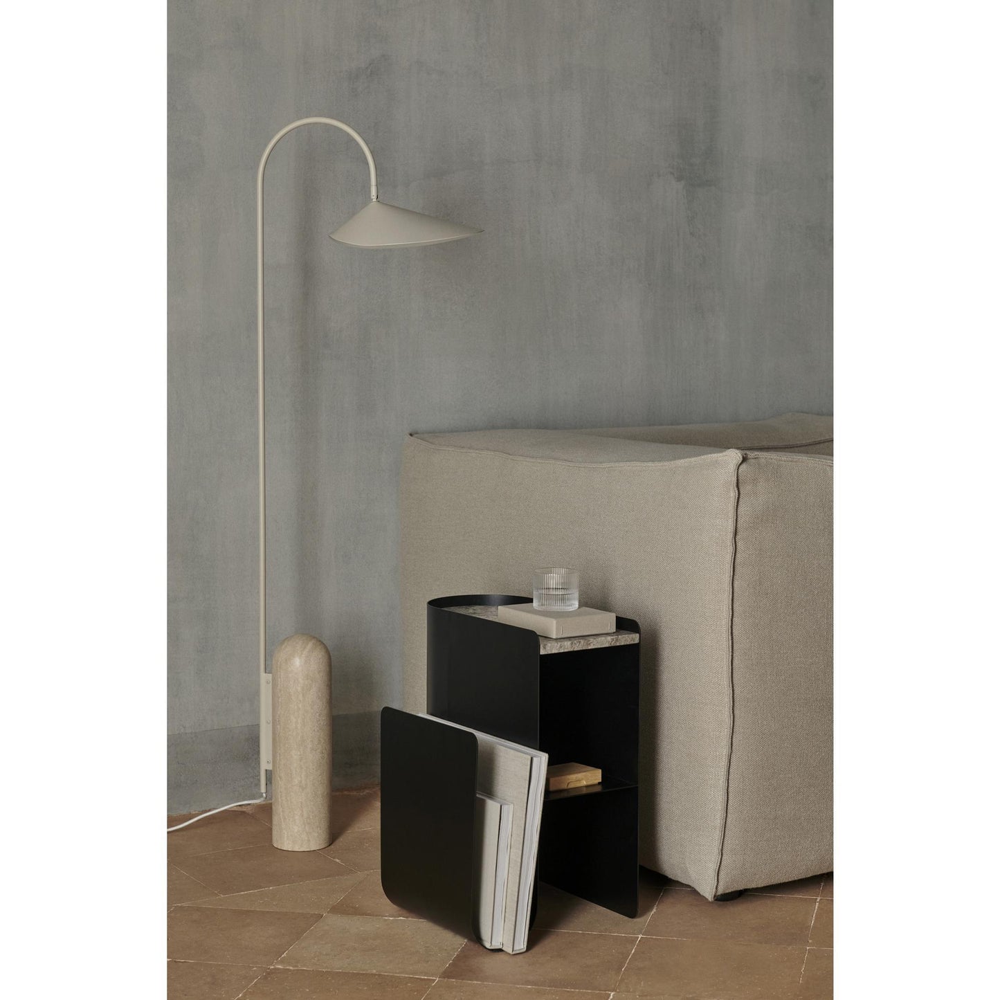 Ferm Living Arum Floor Lamp Cashmere