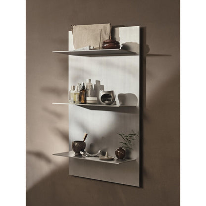 Ferm Living Storage Wall Shelf Triple Aluminum