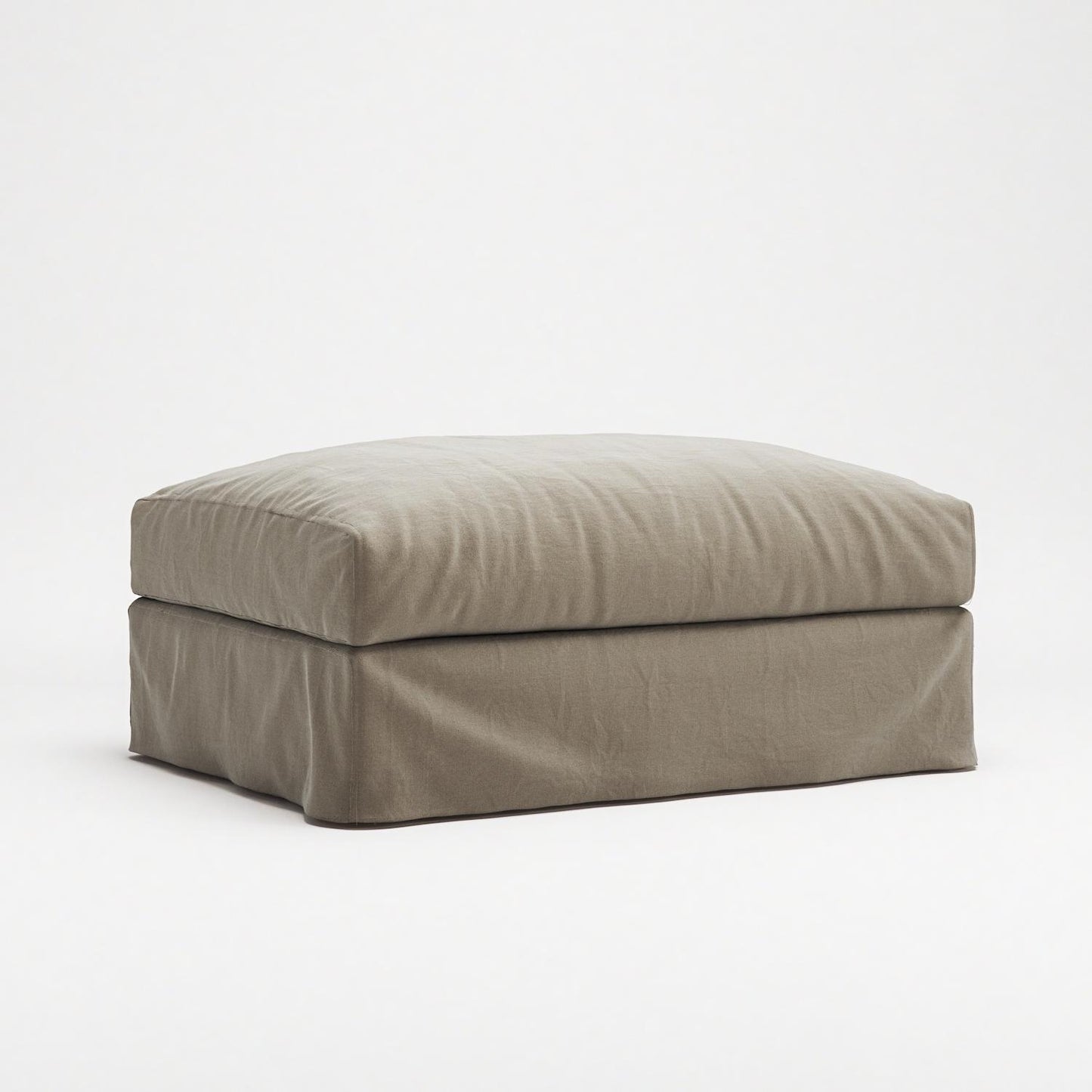 Decotique Le Grand Air Footstool Savage Linen
