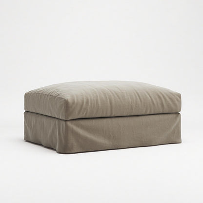 Decotique Le Grand Air Footstool Savage Linen