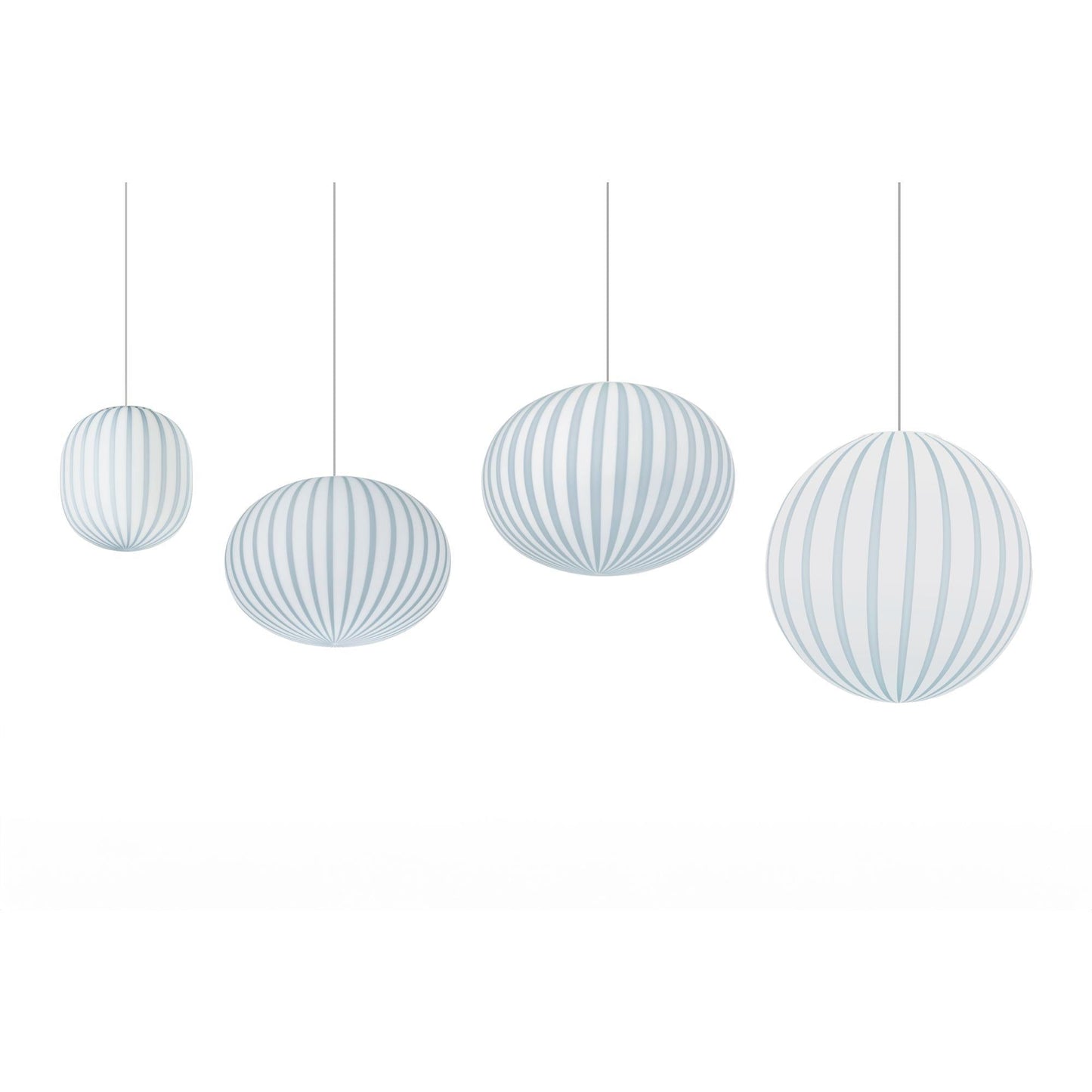 Established & Sons FILIGRANA LIGHT S2 Cylinder Ø22 - Blue Canes