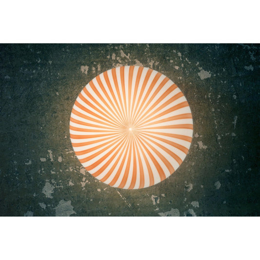 Established & Sons FILIGRANA LIGHT S3 Ellipse Pendant Ø37 Red Canes