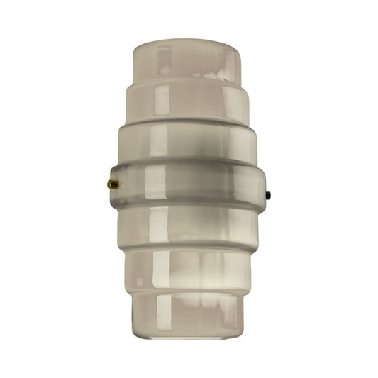 Zoe - Blown Glass Wall Light by Venini #Grey