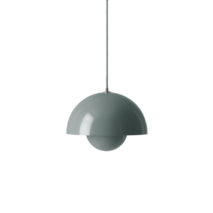 Flowerpot VP2 Pendant Lamp by &tradition #Stone Blue