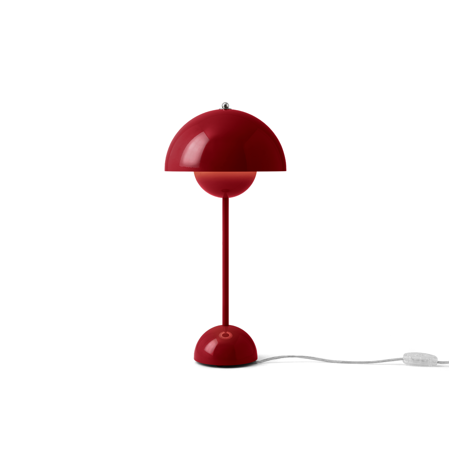 Flowerpot VP3 Table Lamp by &tradition #Vermilion Red