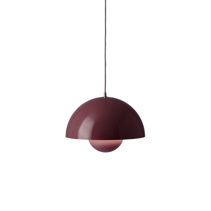 Flowerpot VP7 Pendant Lamp by &tradition #Dark Plum