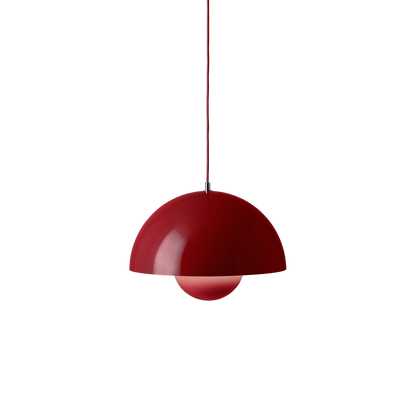 Flowerpot VP7 Pendant Lamp by &tradition #Vermilion Red