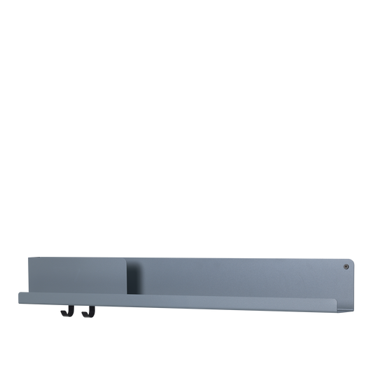 Folded Shelf 96x13 by Muuto #Blue-grey