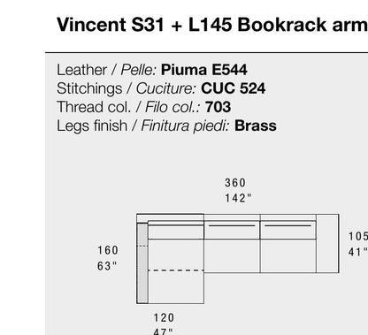 VINCENT S31+L145+DB019 - 사양 및 도면