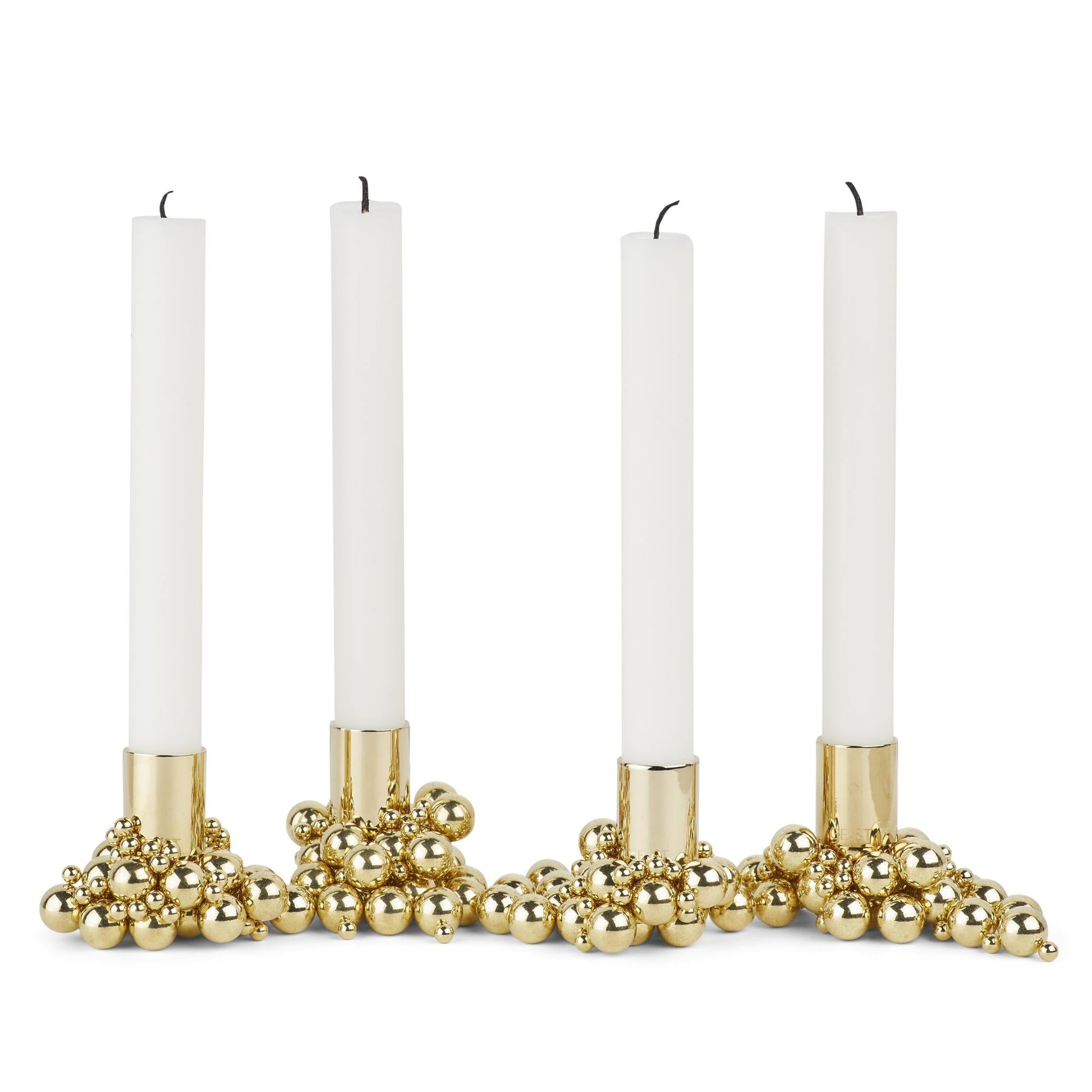 Molekyl Candlestick 4 by Gejst #Brass