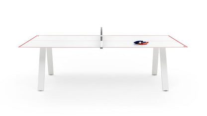 GRASSHOPPER OUTDOOR - Rectangular Ping pong table by Fas Pendezza
