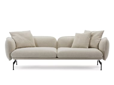 ECHO - 3 seater fabric sofa with removable cover by Prostoria