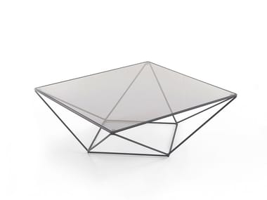 AVET - Low glass coffee table by Prostoria