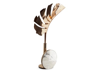 CALLIA - LED stainless steel table lamp by Visionnaire