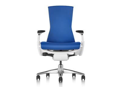 EMBODY - Ergonomic swivel office chair with castors by Herman Miller