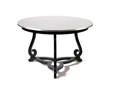 FLOURISH - Round mahogany living room table by Boca do Lobo
