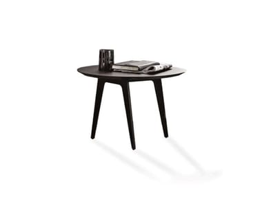 FLOWERS - Low wooden coffee table by Lema