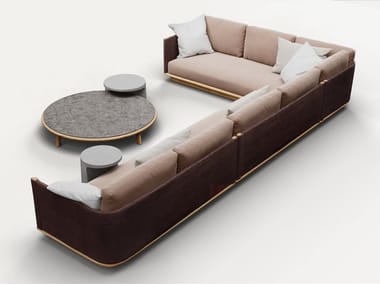 GIRO - Sectional garden sofa by Kettal