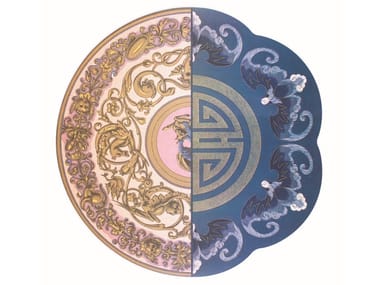 HYBRID TRUDE - Round cork placemat